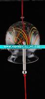 Glass windchime with printing