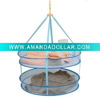 Wholesale Double fold laundry basket with the wind hook
