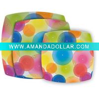 Wholesale melamine square charger plates