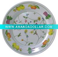 Wholesale round melamine plate