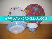 Wholesale melamine dinnerware set