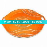 Wholesale Promotional melamine tray; high quality melamine plate; dinner set