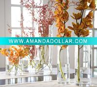 Cylinder Glass Vase/High-transparent Glass