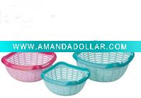 plastic fruit/vegetable basketsquare shape