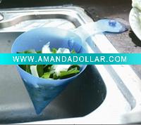 Wholesale Fancy Design Triangle Shaped Easy Drain Basket