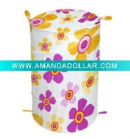 Waterproof polyester foldable laundry bag
