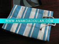 Wholesale 2012 hot sale foldable woven paper laundry bag for promotion