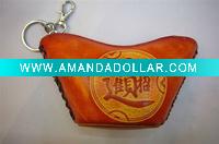 Wholesale Mini lady leather coin purses