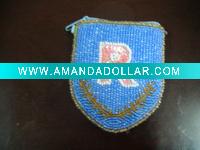 Wholesale Fashion mini beaded coin purse