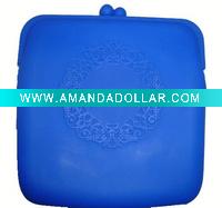 silicone wallet purses
