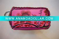 Mini lady leather coin wallets