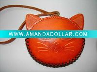 Wholesale Mini kids leather coin bags