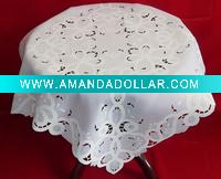 100% POLYESTER PRINTED TABLE CLOTH