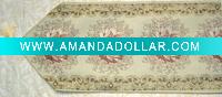 Wholesale table runner,jacquard table linen,table mat
