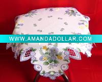 100% POLYESTER PRINTED TABLE CLOTH