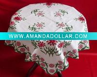 Wholesale 100% POLYESTER PRINTED TABLE CLOTH