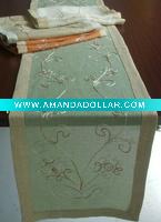 Wholesale table runner embroidery Table cloth Table mat