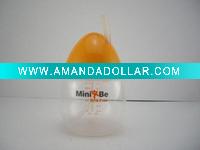 Wholesale 2012 hot sale BPA free baby feeding bottle with straw