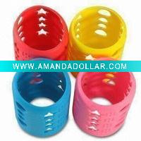 2011 Brand New Baby Glass Feeding Bottle With Silicone Sleeve