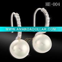 Wholesale pearl jewelry earring