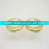 Wholesale stainless steel hollow earrings