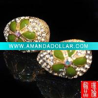 Wholesale CRYSTAL STUD EARRINGS ENAMEL EARRINGS STYLISH EARRINGS
