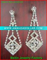 Wholesale 2012 classical clip-on claw chain earrings
