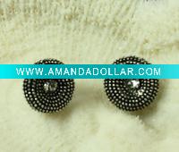 Wholesale New arrived Fashion design crystal alloy earrings