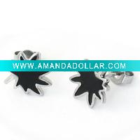 Wholesale surgical steel clip-on earring