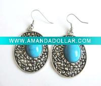 Wholesale Fashion Silver Alloy Earring