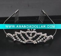 Wholesale wholesale crystal wedding bridal tiara