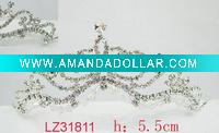 Wholesale silver stunning rhinestone hairwear
