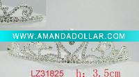Wholesale sparkly queen rhinestone hairwear