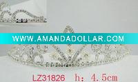 Wholesale sparkly queen rhinestone hairwear