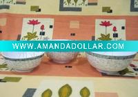 Wholesale New product Elegant decaled porcelain bowl,ceramic bowl