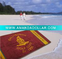 100%cotton jacquard beach towel