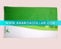 Wholesale printed terry cotton beach towel