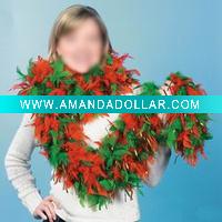 Two-Tone feather boa