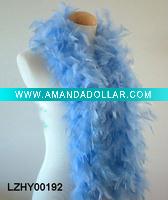 Turkey feather boa