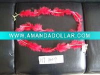 Turkey feather boa