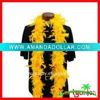 Wholesale Chandelle Feather Boa: Golden Yellow