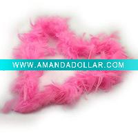 decorative feather boa