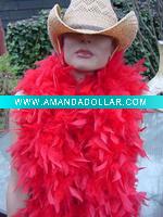 Wholesale Decorative dyed boa, girls party dresses feather boa