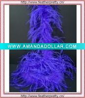 Wholesale 1 ply, 72 Purple Ostrich Feather Boa