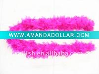 Wholesale Party pink big feather boa (promotion gift) MW-0124