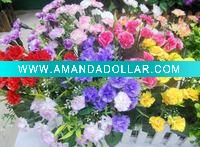 Wholesale Artificial plant silk carnation flower