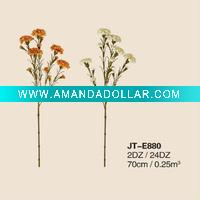 Wholesale Artificial Single Stem Carnations Silk Flower (JTE880)