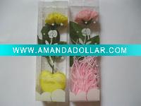 3pcs scented soap carnations