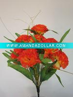 artificial plastic flower carnation