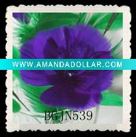Wholesale wholesale purple feather carnation flowers